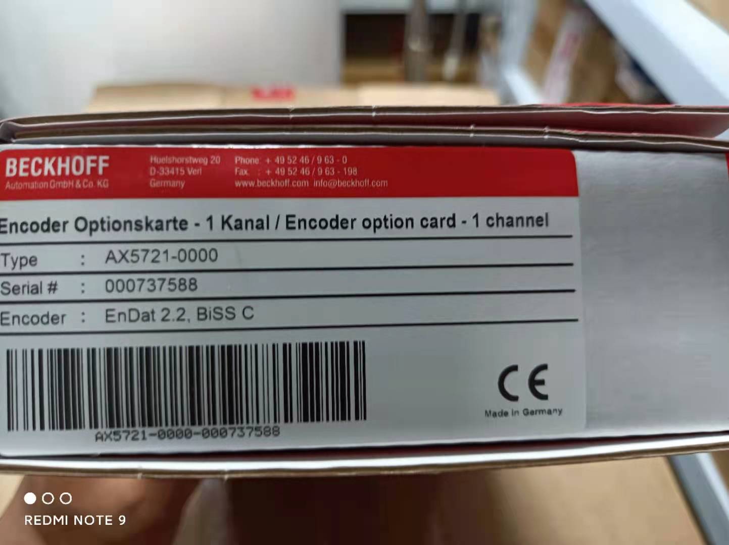 BECKHOFFAX5721-0000